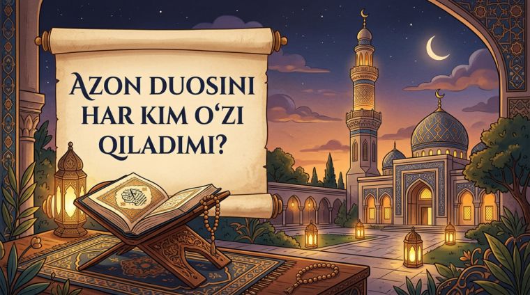 Azon duosini har kim o‘zi qiladimi?
