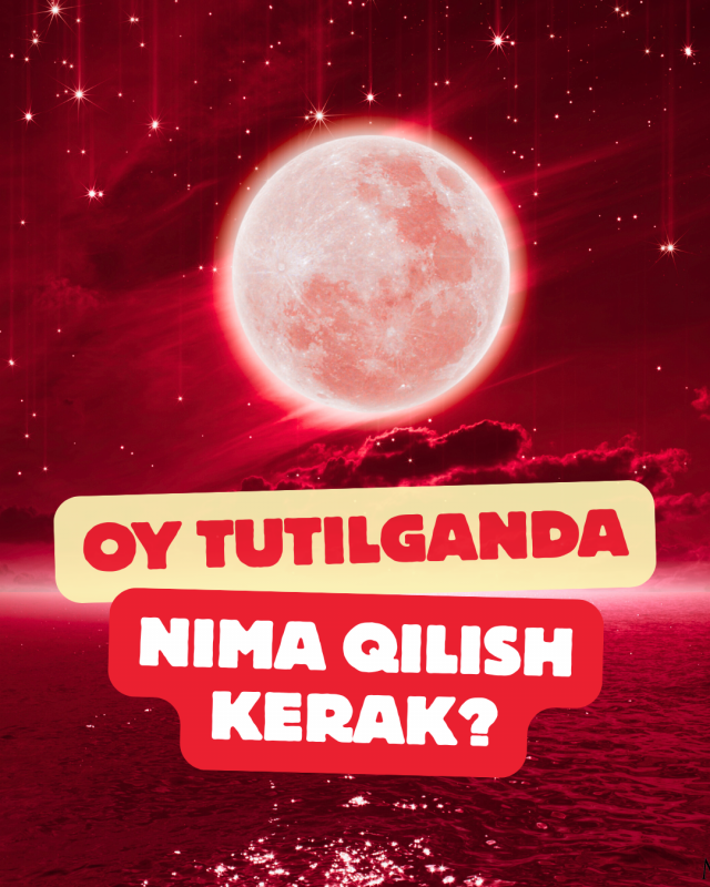 Ой тутилганда нима қилиш керак?