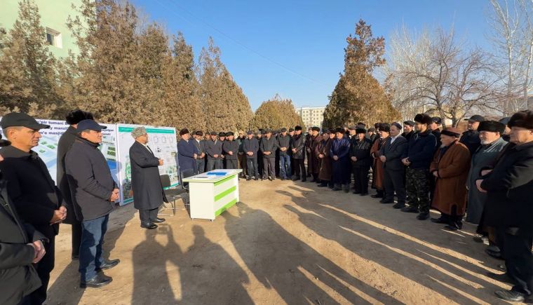 Xorazmda yana bir masjidni qayta qurish boshlandi (foto+)