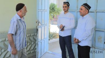 Yangi Namangandagi aholi holidan xabar olindi