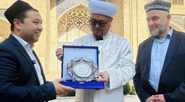 Qirg‘iziston muftiysi Mir Arabning boy tarixi bilan tanishdi