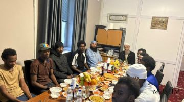 Африканские студенты встретили ифтар с уральскими мусульманами