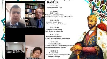 Эронлик олимнинг «Темурийлар даври сиёсий-ижтимоий тарихи» китоби нашр этилди