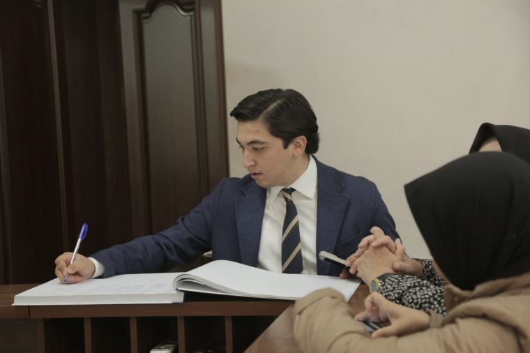 Diniy idorada fuqarolar qabuli bo‘lib o‘tdi