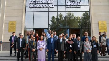 В Самарканде открылась Международная академия туризма UNWTO