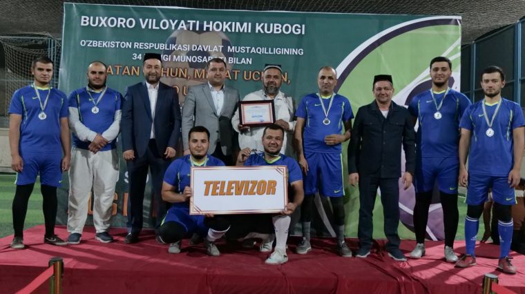 Buxoroda diniy soha vakillari o‘rtasida futbol musobaqasi o‘tkazildi