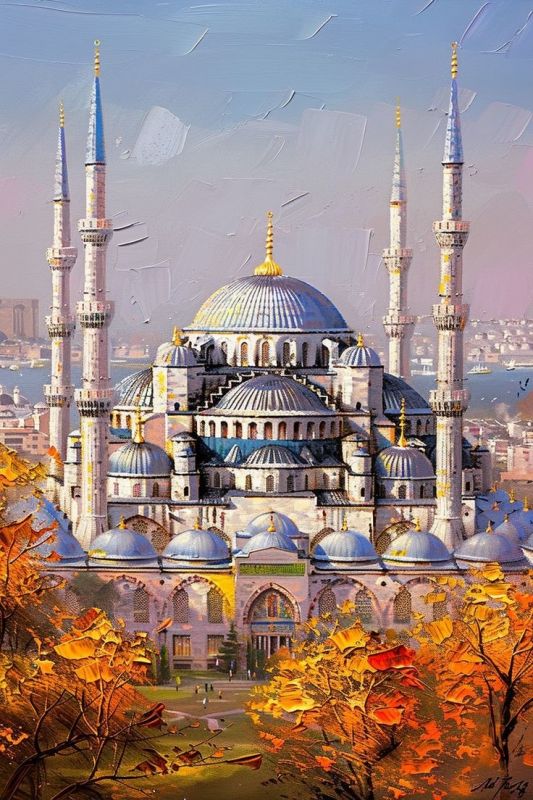 Турецкий художник и возрождение истоков тазхиба в декорировании мечетей 