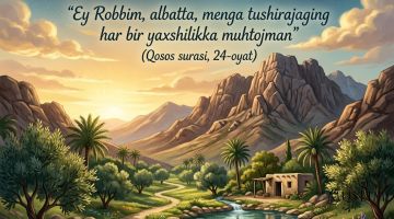 Shukr, sano va duoni jamlagan oyat