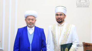 Ўзбекистон ва Қозоғистон муфтийлари меморандум имзолашди