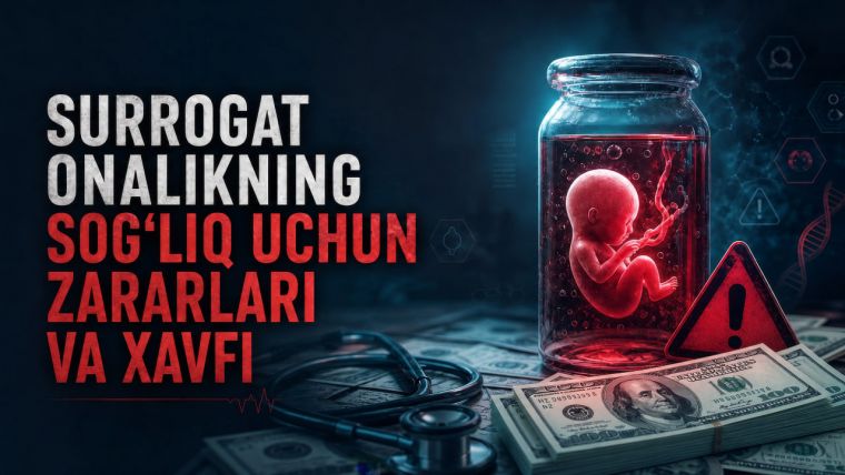 Surrogat onalikning sog‘liq uchun zararlari va xavfi