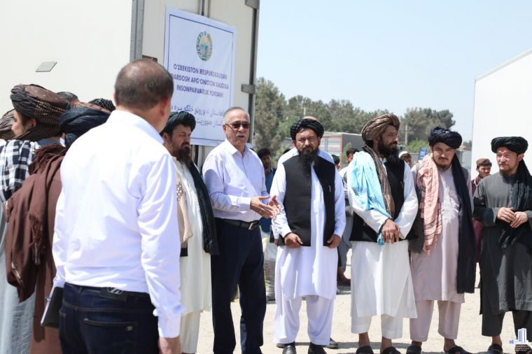 Afg‘onistonga insonparvarlik yordami: 183 tonna oziq-ovqat Balx viloyatiga yetkazildi
