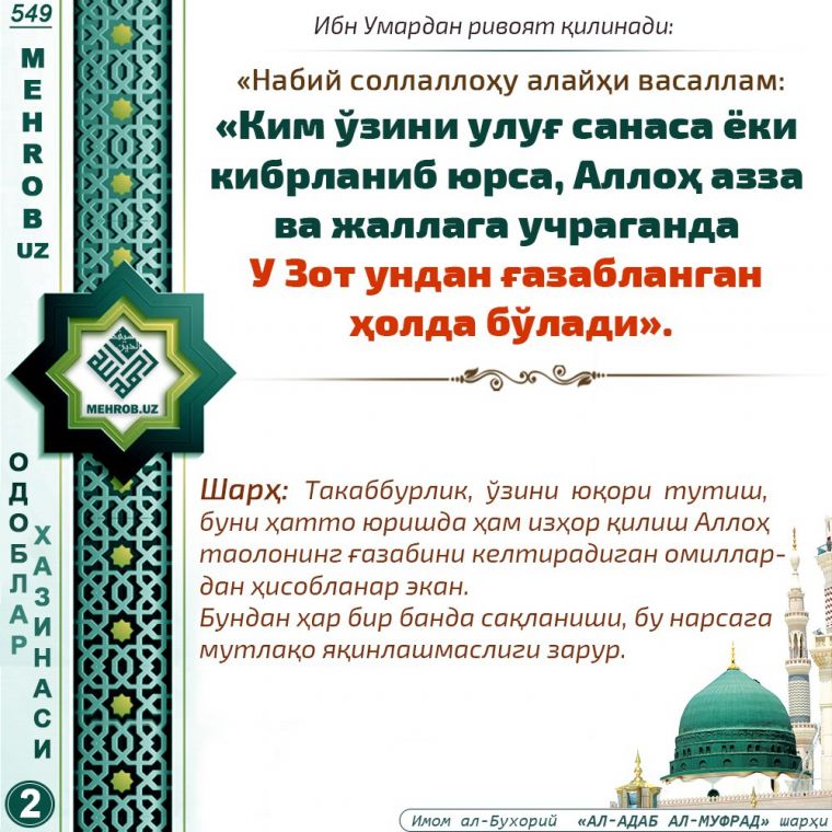 Takabburlik haqida (infografika)