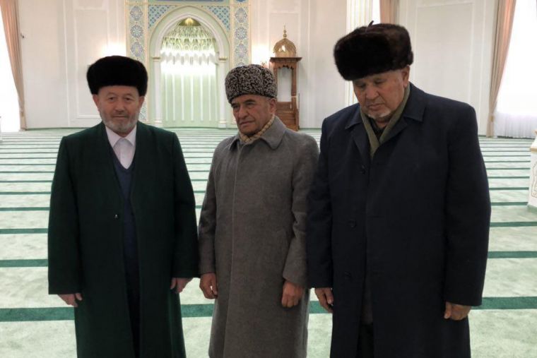 Муфтий ҳазрат Урганч шаҳридаги янги масжидга ташриф буюрди