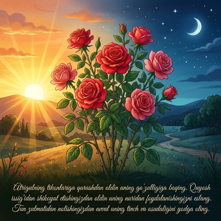 Ne’matni qabul qiling va uning shukrini keltiring