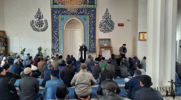 Samarqand viloyati masjidlaridagi juma namozidan fotolavha