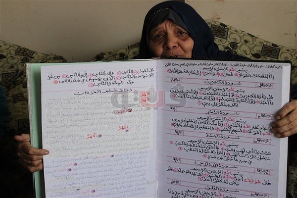 Misrlik ayol Qur’ondan 30 nusxa qo‘lyozma ko‘chirdi  (foto)