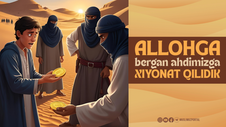 Allohga bergan ahdimizga xiyonat qilidik