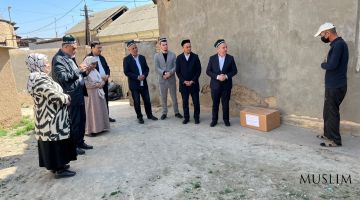 Практическая работа была проведена с участием наманганских паломников