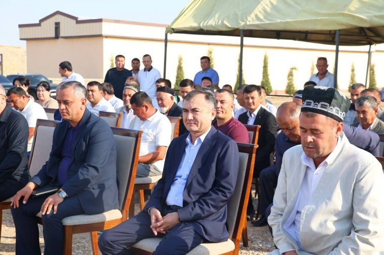 Qamashida “Yangi O‘zbekiston” massivi qurilishiga start berildi