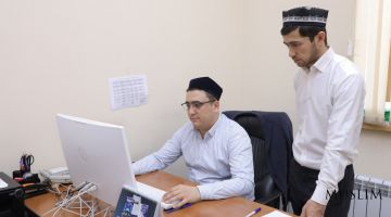 Талабалар малакавий амалиётда (фотолавҳа)