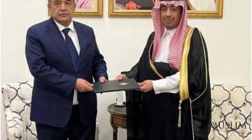 قدم سفير أوزبكستان نسخة من أوراق اعتماده إلى وزارة الخارجية السعودية