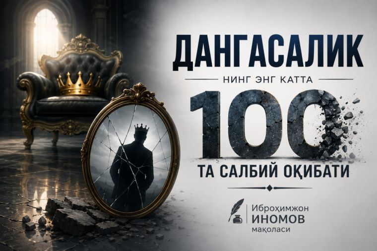 ДАНГАСАЛИКнинг   энг катта 100 та салбий ОҚИБАТИ