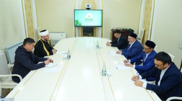 Mordoviya Respublikasi muftiysi bilan uchrashuv o‘tkazildi