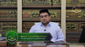 Rasululloh alayhissalomning quyosh va soya orasida o'tirish va yotishdan qaytarganlari (video)