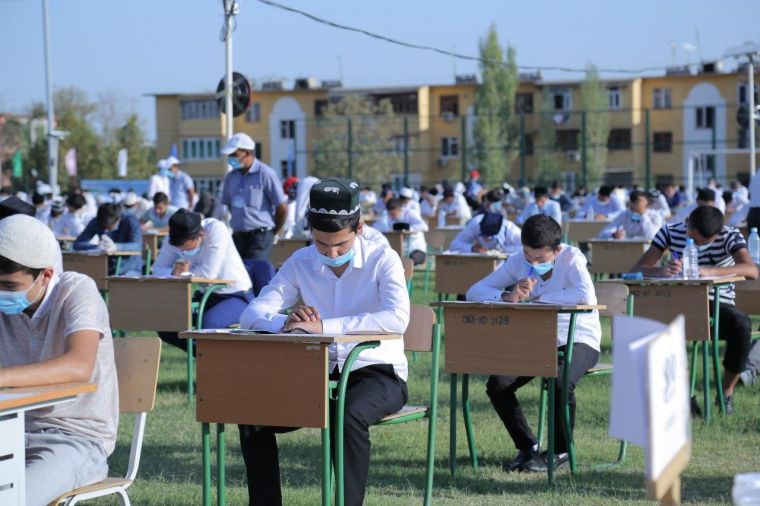 Мадрасаларга қабул имтиҳонлари ўтказилмоқда