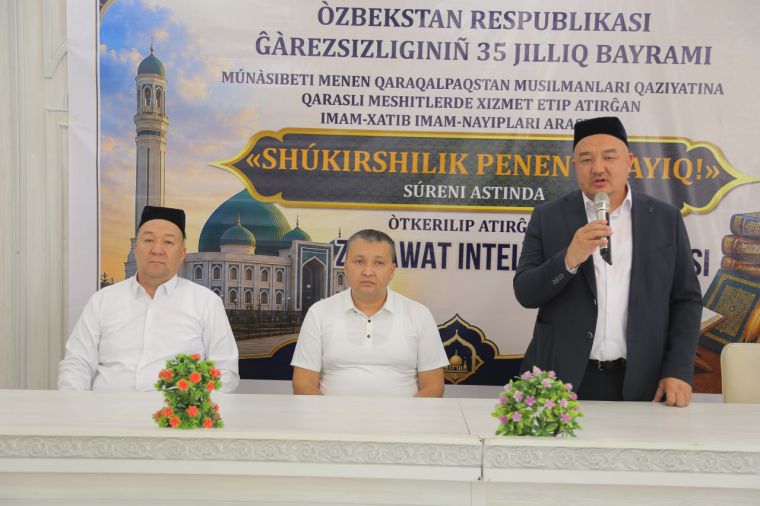 O‘zbekiston Respublikasi Mustaqilligining 35 yillik bayrami munosabati bilan diniy soha xodimlari ishtirokida stol tennisi musobaqasi o‘tkazildi