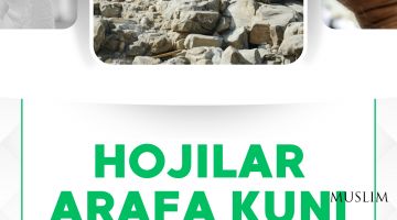 Hojilar arafa kuni ro'za tutsa bo'ladimi?