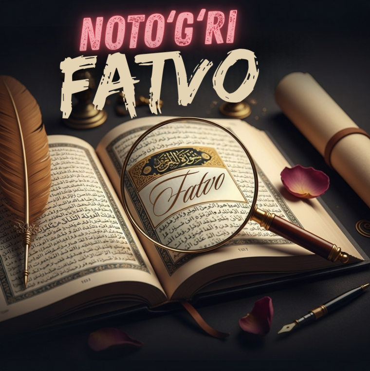 Noto‘g‘ri fatvo, o‘ldiradi!