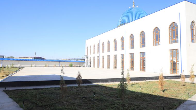 بشرى سارة: افتتح المبنى الجديد لمسجد وجامع 
