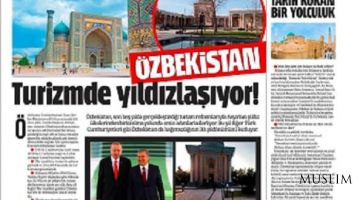 «Türkiye» gazetasi: “Makka, Madina va Quddusdan so'ng Buxoroga borish zarur”