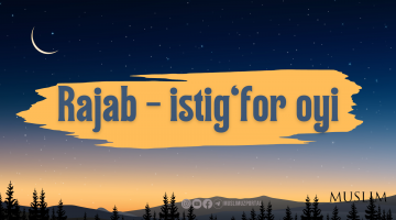 Rajab - istig‘for oyi