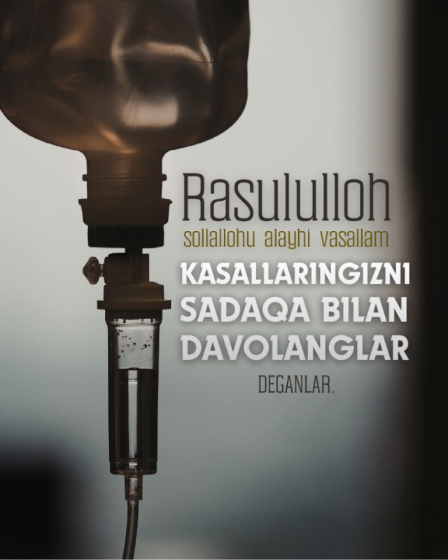 Kasallikni davolashning yo‘llaridan biri