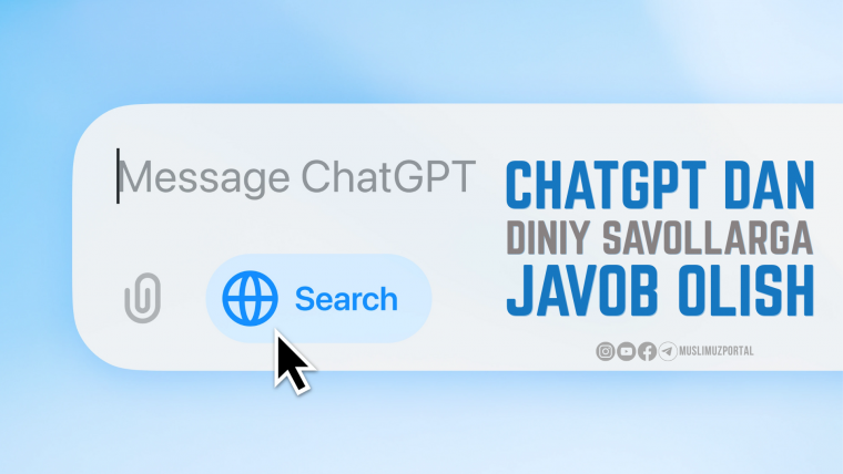 Chatgpt dan diniy savollarga javob olish