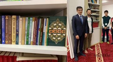 Мечети Цукуба в Токио передана духовная литература на узбекском языке