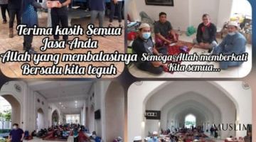 Suv toshqinidan jabr ko'rganlarga masjidlar boshpana bo'lmoqda