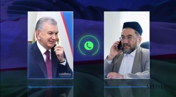 O‘zbekiston Respublikasi Prezidenti Shavkat Mirziyoyev Musulmonlar idorasi raisi, muftiy shayx Nuriddin Xoliqnazar bilan telefon orqali muloqot qildi