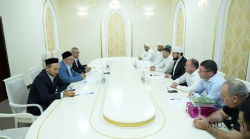 تم اللقاء مع ممثلي وفد داغستان