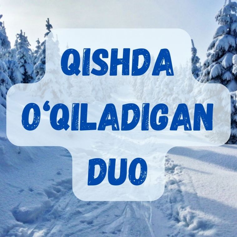 Qishda o'qiladigan duo