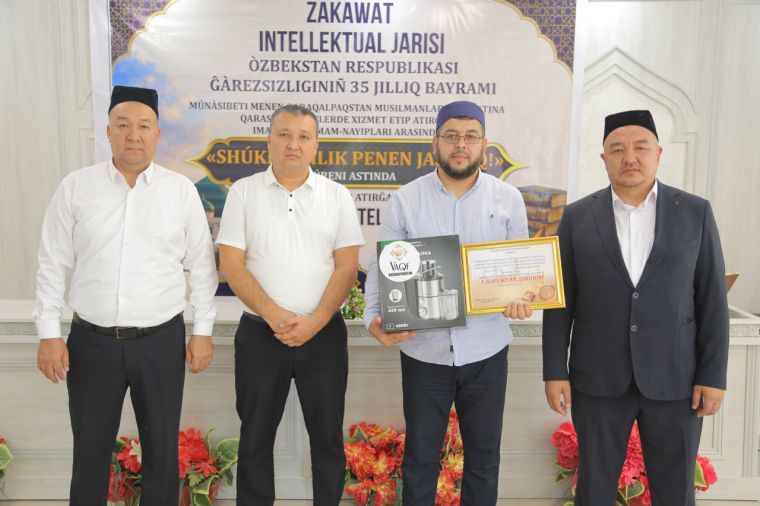 O‘zbekiston Respublikasi Mustaqilligining 35 yillik bayrami munosabati bilan diniy soha xodimlari ishtirokida stol tennisi musobaqasi o‘tkazildi