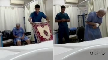 «Я хочу помолиться»: пожилой пациент стал имамом для медбрата