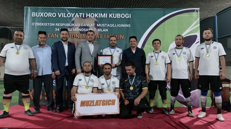 Buxoroda diniy soha vakillari o‘rtasida futbol musobaqasi o‘tkazildi
