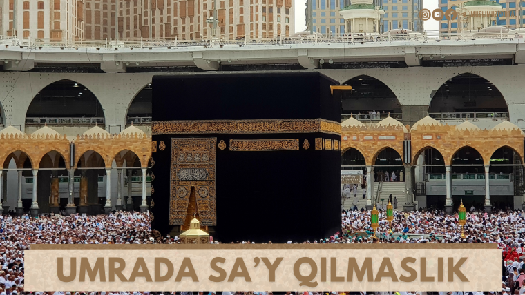 Umrada sa’y qilmaslik
