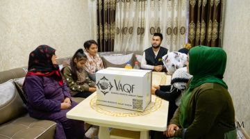 Эҳтиёжманд оилага “Вақф” уйи топширилди