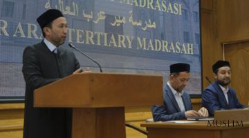 أجرى قادة المجال الديني حوارا مع الطلاب