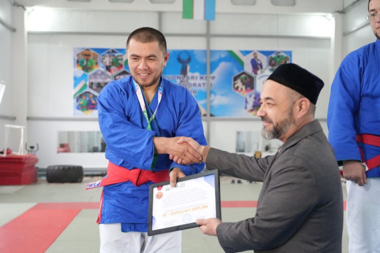 Диний соҳа ходимлари иштирокида кураш мусобақаси ўтказилди