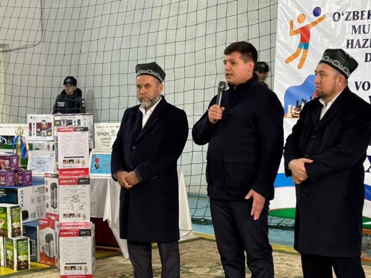 Самарқанд имомлари ўртасида спорт мусобақаси ўтказилди